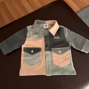 Kith baby button up